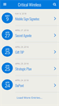 Mobile Screenshot of criticalwireless.com